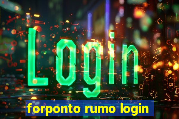 forponto rumo login